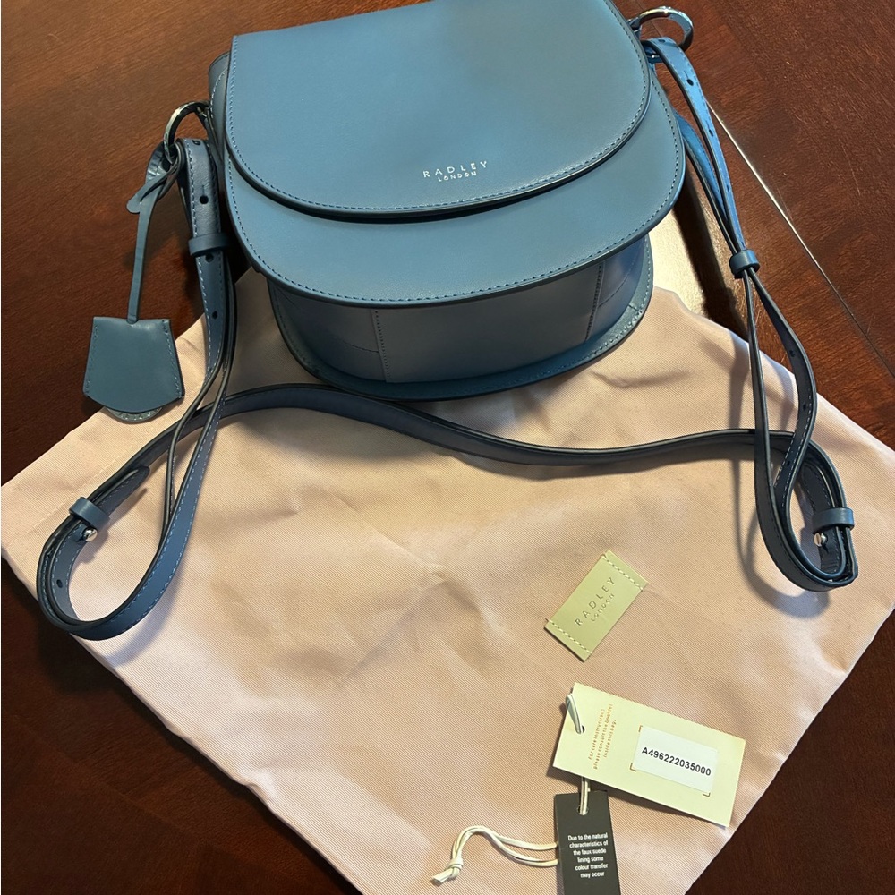 Radley London Blue Crossbody Bag Liverpool Street